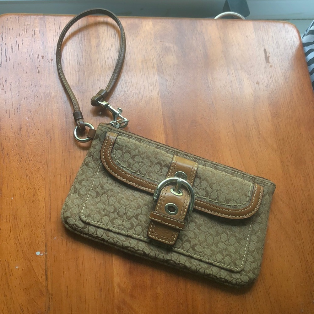 Coach wristlet